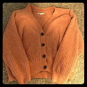 American Eagle pink sweater